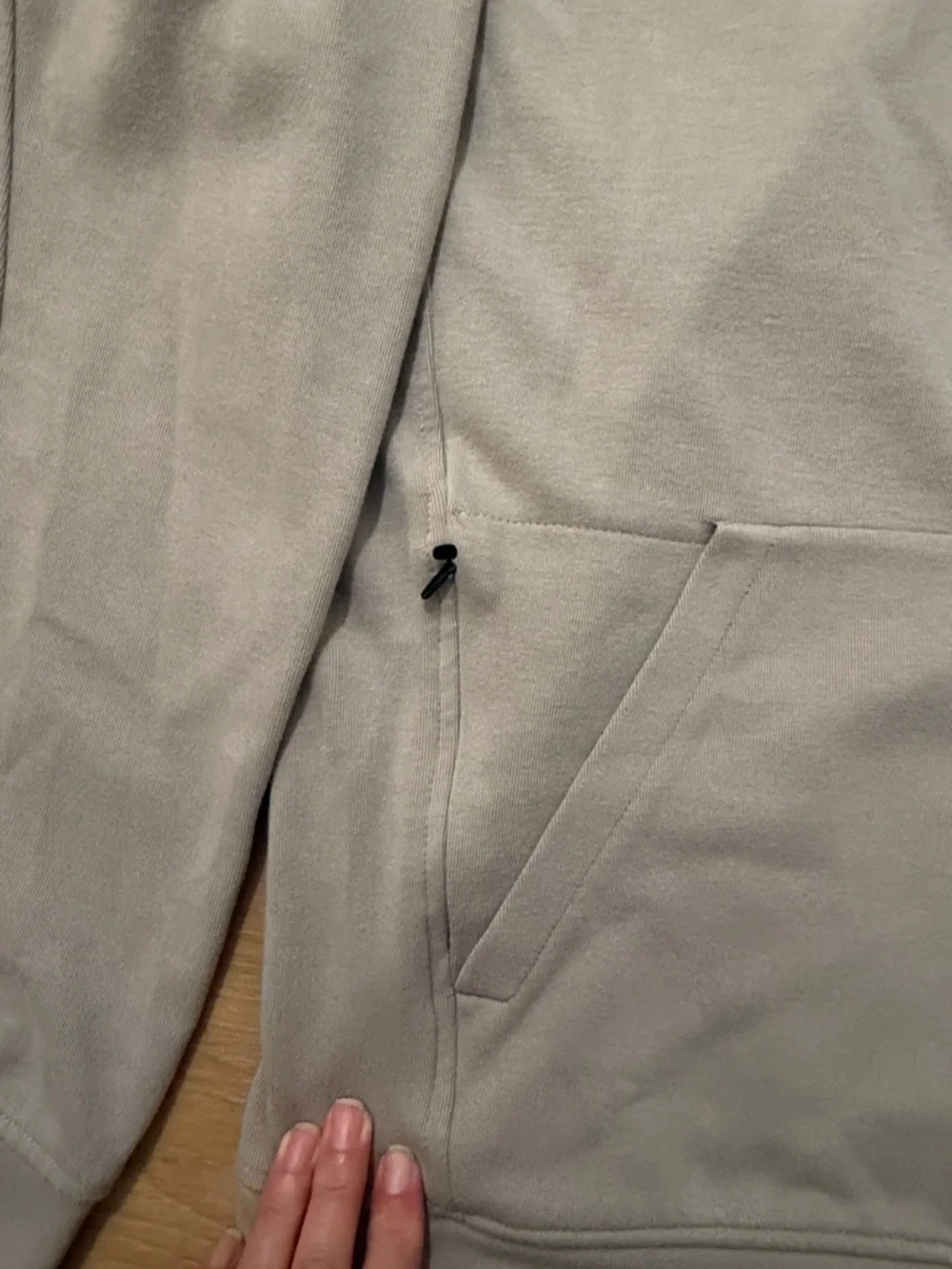 CSG Light Gray Two-Piece Hoodie & Jogger Set with Black Trim